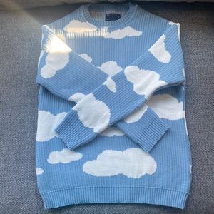 asos cloud knit crewneck